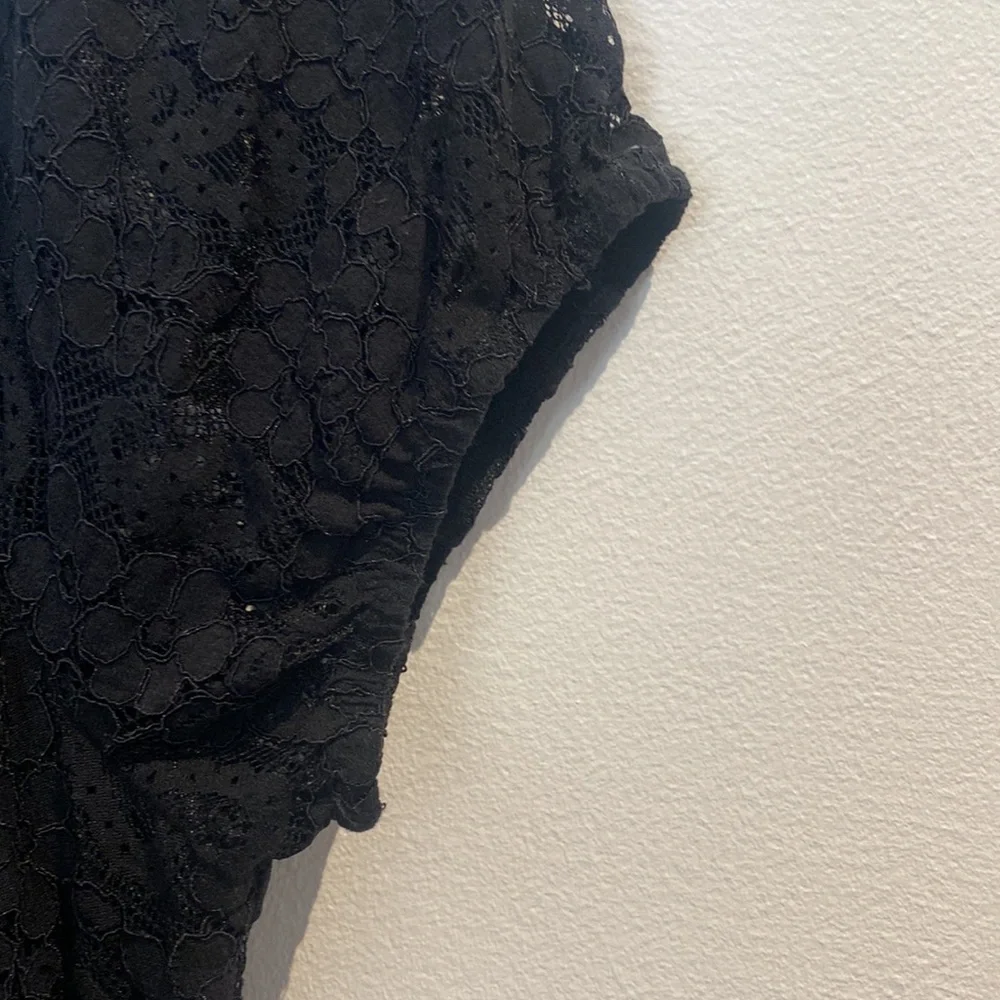 Jay Jays - Black lace button up Dress - Size 12 - Picture 4 of 6